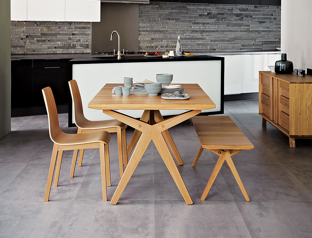 Noah Dining Table and Bench by Bethan Grey