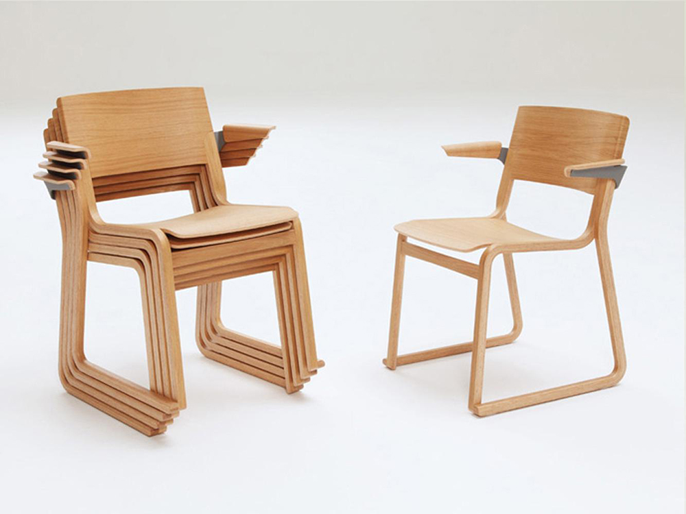 Theo stacking chair by Simon Pengelly