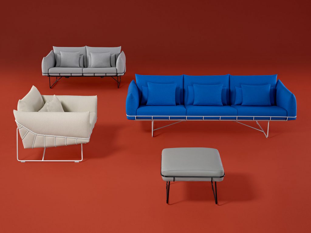 Wireframe Sofa by Sam Hecht and Kim Colin of Industrial Facility