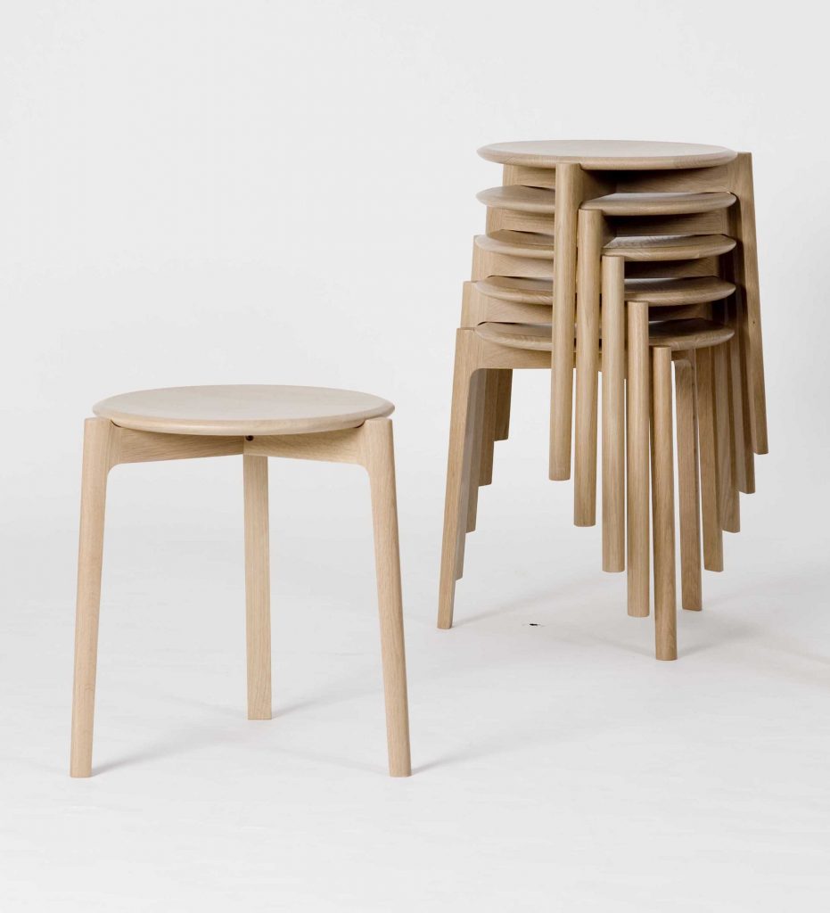 Svelto Round Stacking Stool by Lisa Sandall