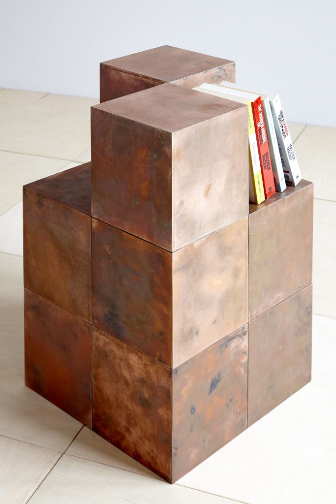 Magnetic Copper Cube by Paul Kelley