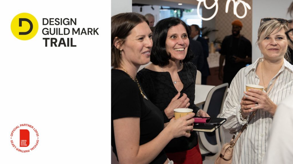 Launch of the inaugural Design Guild Mark Trail in partnership with London Design Festival