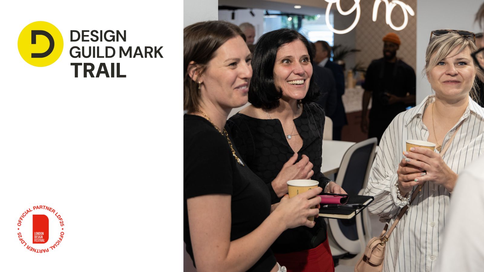 Launch of the inaugural Design Guild Mark Trail in partnership with London Design Festival